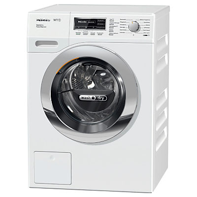 Miele WTF130WPM Washer Dryer, 6kg Wash/3kg Dry Load, A Energy Rating, 1600rpm Spin, White Miele WTF130WPM Washer Dryer, 6kg Wash/3kg Dry Load, A Energy Rating, 1600rpm Spin, White